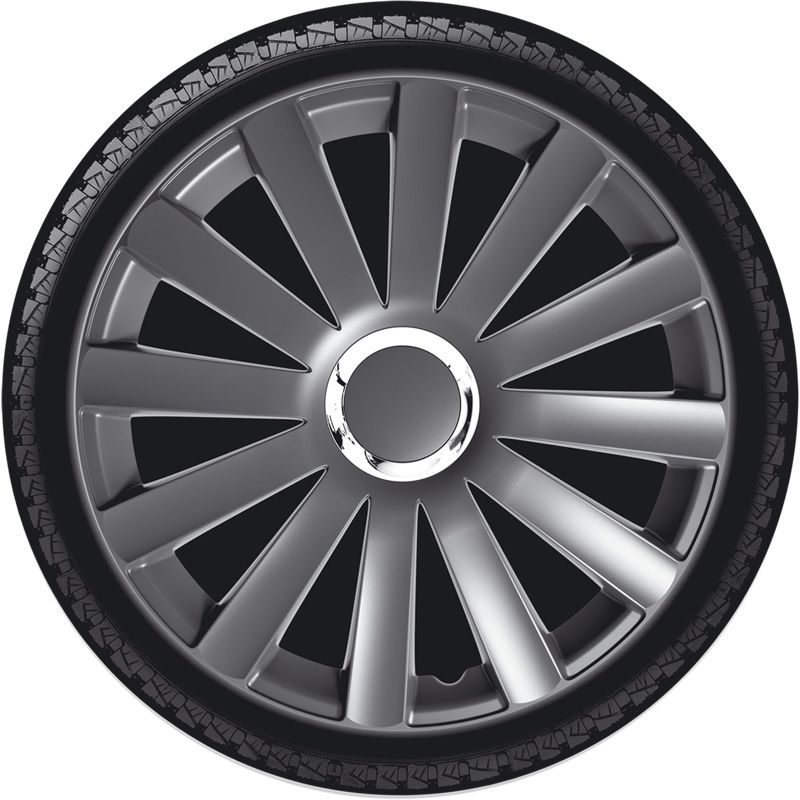 Wieldop Set Spyder Gun Metal 13''