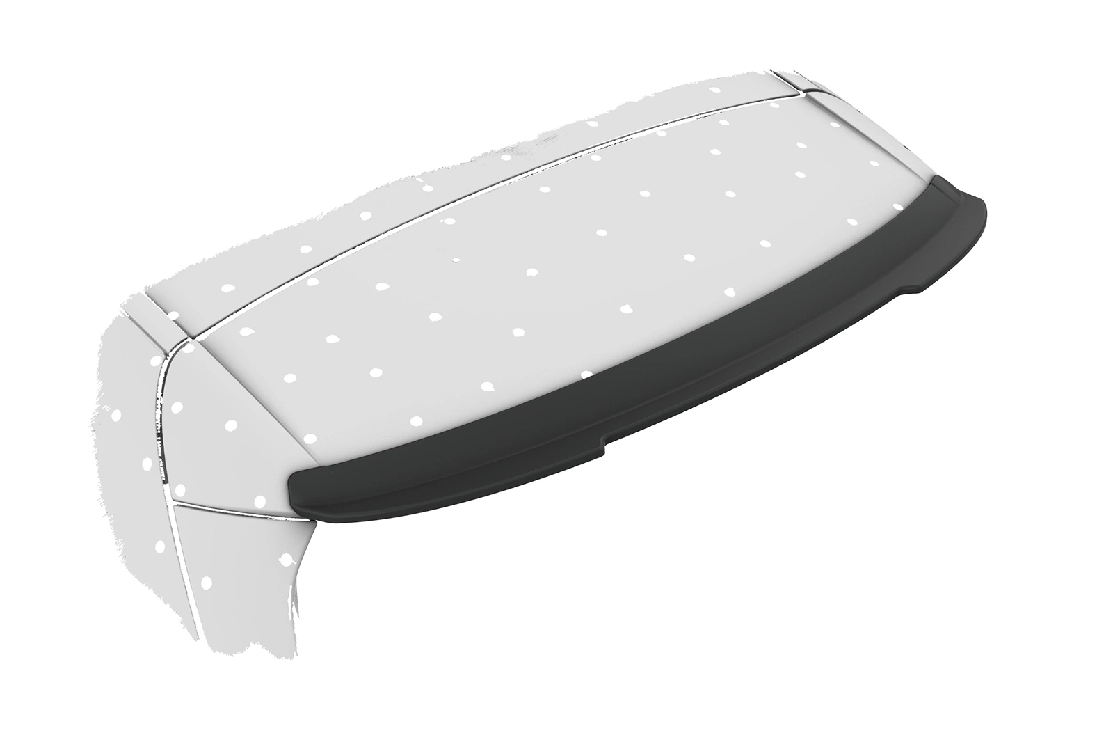 Achterspoiler voor Mercedes-Benz A-Klasse W177 Glans Zwart (2018–heden) – CSR Automotive