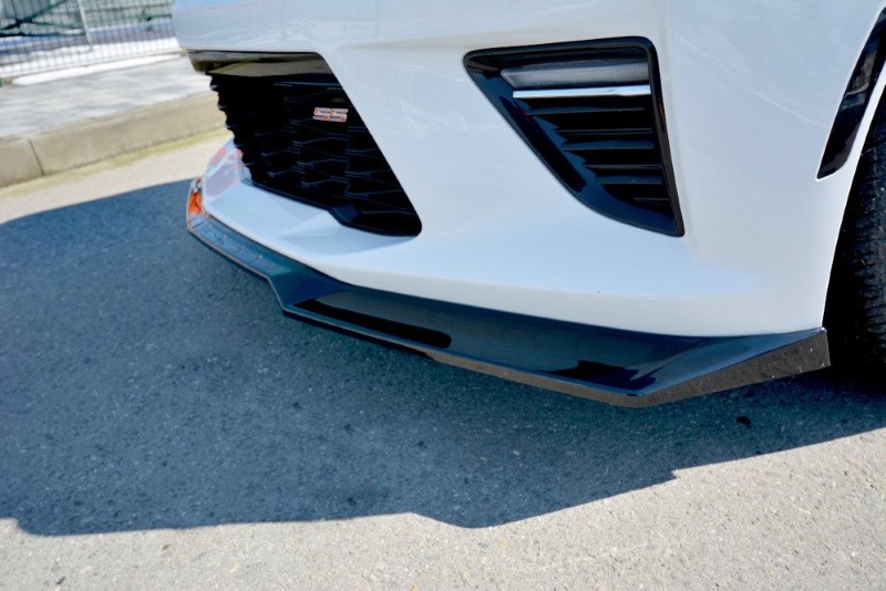 Voorspoiler Chevrolet Camaro 6de-Gen. Phase-I 2SS Coupe V.1 Glanzend Zwart