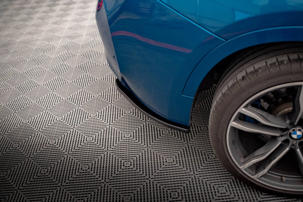 Zijdiffusers BMW X6M F86 Maxton Glans Zwart