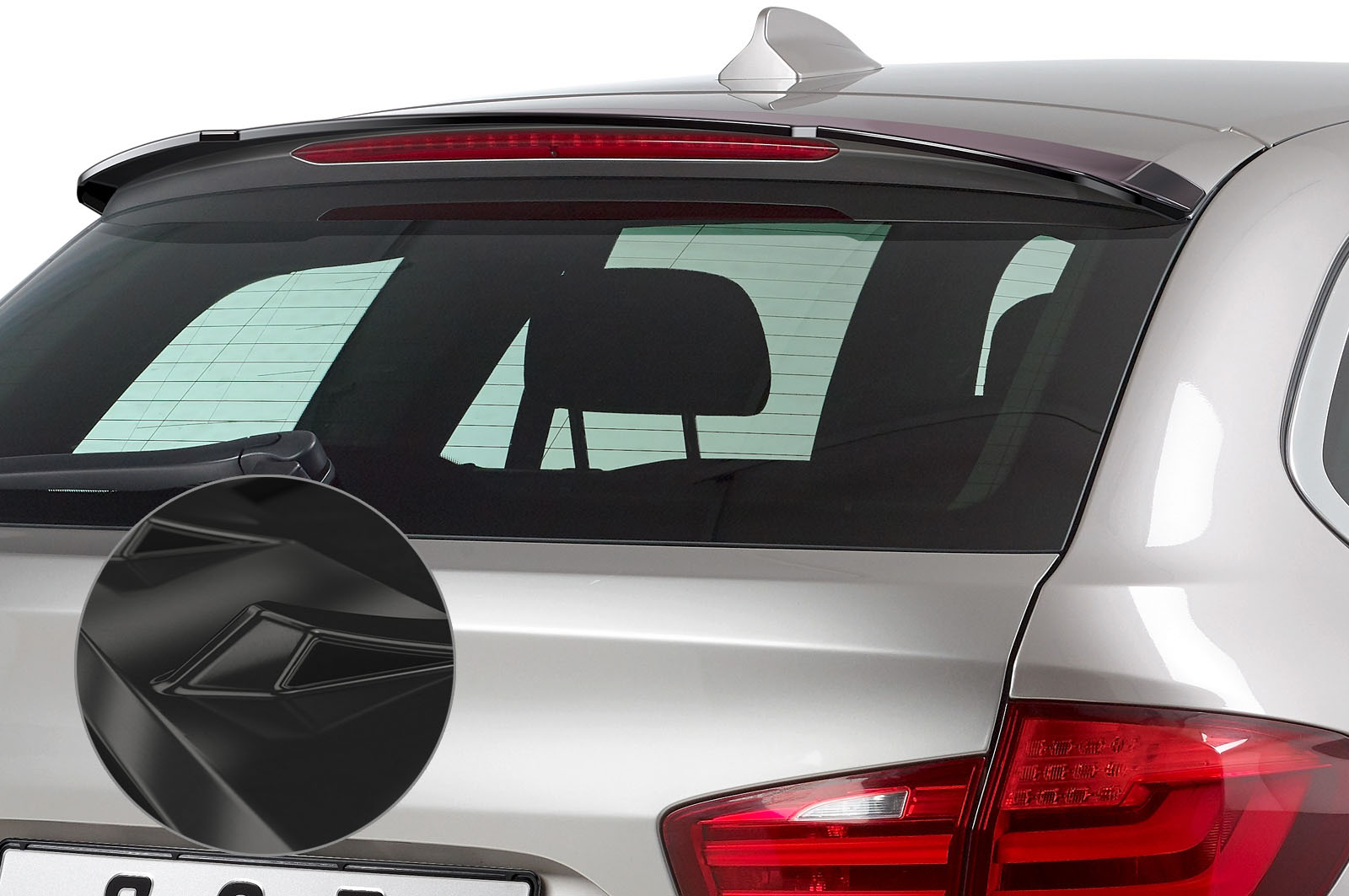 CSR Achterspoiler BMW 5-Serie F11 Glans zwart