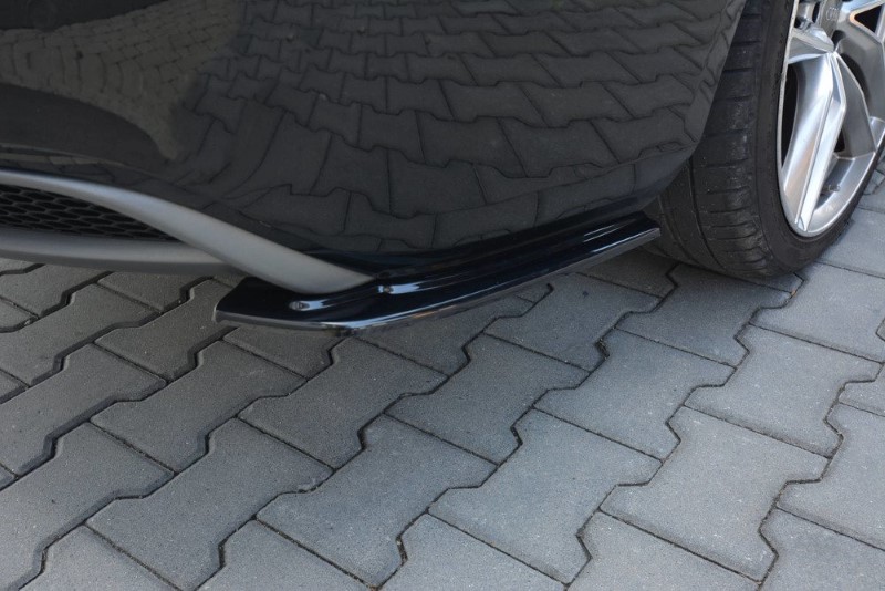 Achterzij Spoilers Audi A5 S-Line 8T FL Sportback Glanzend Zwart