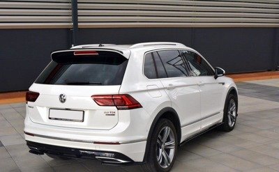 Spoileropzetstuk VW Tiguan 2 R-Line Glans Zwart Maxton