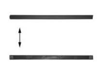 sierlijst, portier, 4/5 drs, 53mm, voor, rechts VW Golf 3, 1991-