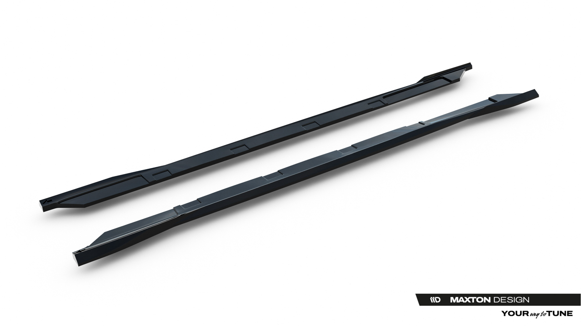 Zijskirts BYD Seal Mk1 – Maxton Design Glans Zwart
