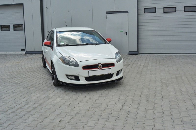 Voorspoiler Fiat Bravo MK 2 SPORT Glanzend Zwart