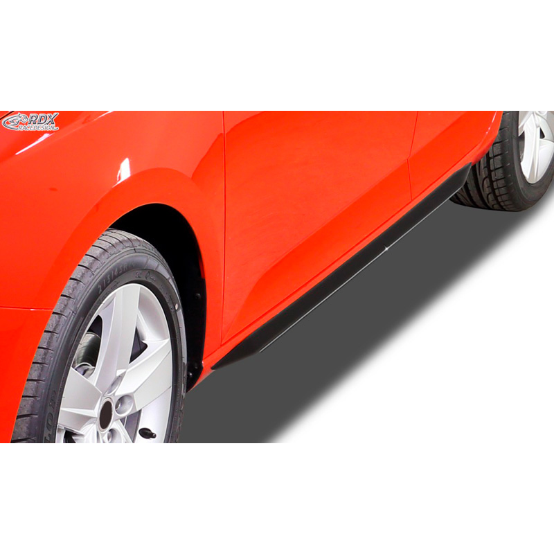 Sideskirts 'Slim'  Opel Astra J GTC 2009-2015 (ABS zwart glanzend)