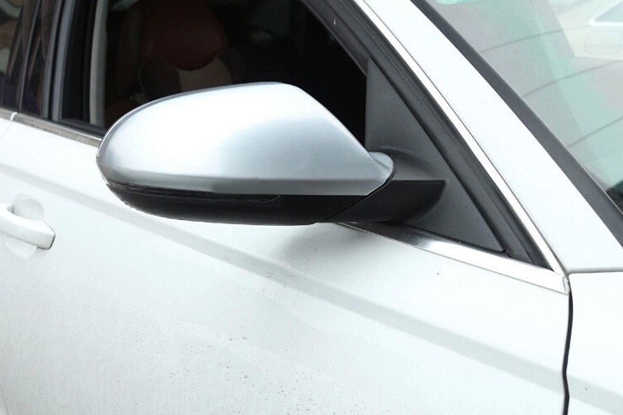 Spiegelkappen Audi A6 4G C7 11-15 Aluminium mat chroom