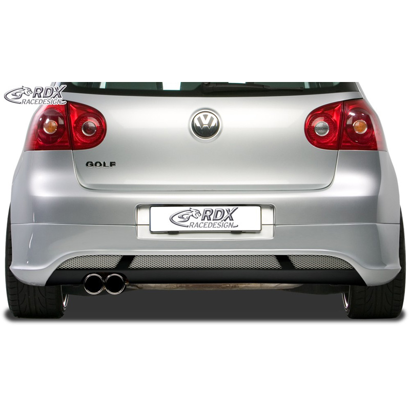 Achterskirt  Volkswagen Golf V Hatchback 3/5-deurs 2003-2008 'V2' (uitlaat links) excl. Variant/Plus (ABS)