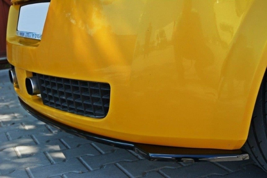 Achter skirt Renault Megane 2 RS Maxton Design glans zwart