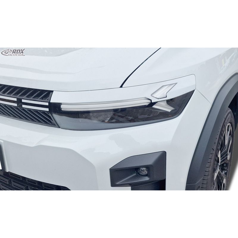 RDX Koplampspoilers  Dacia Duster III & Dacia Bigster 2024- (ABS)