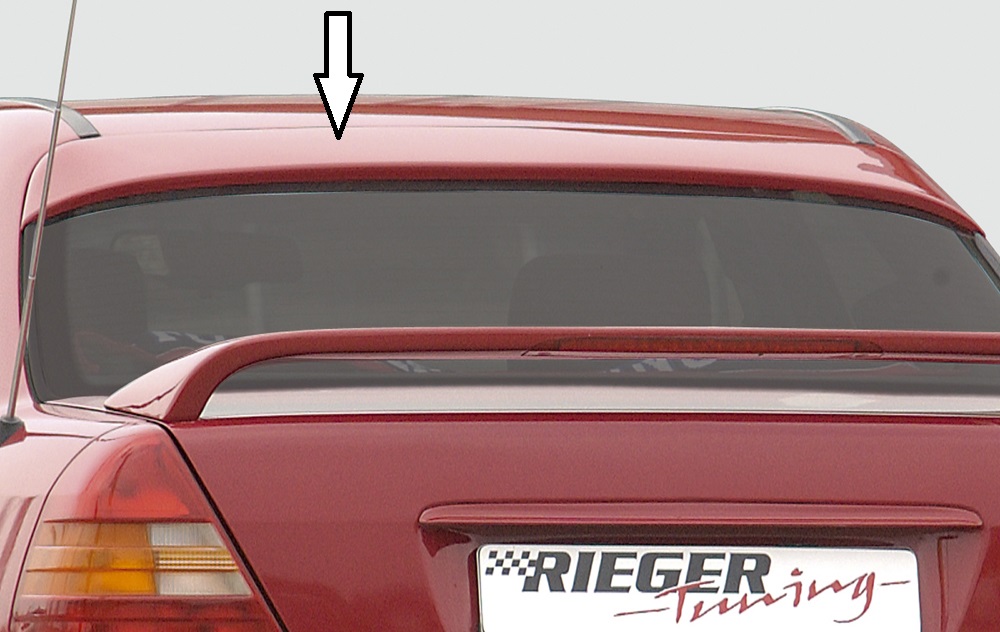 Dakraamspoiler Mercedes W202 Rieger
