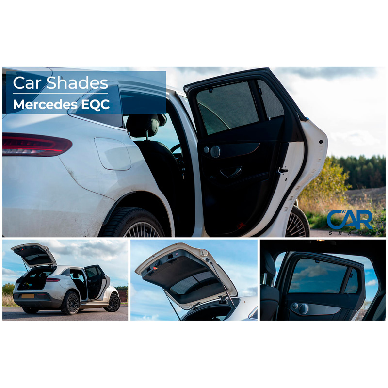 Set Car Shades  Mercedes EQC (N293) 2019- (8-delig)