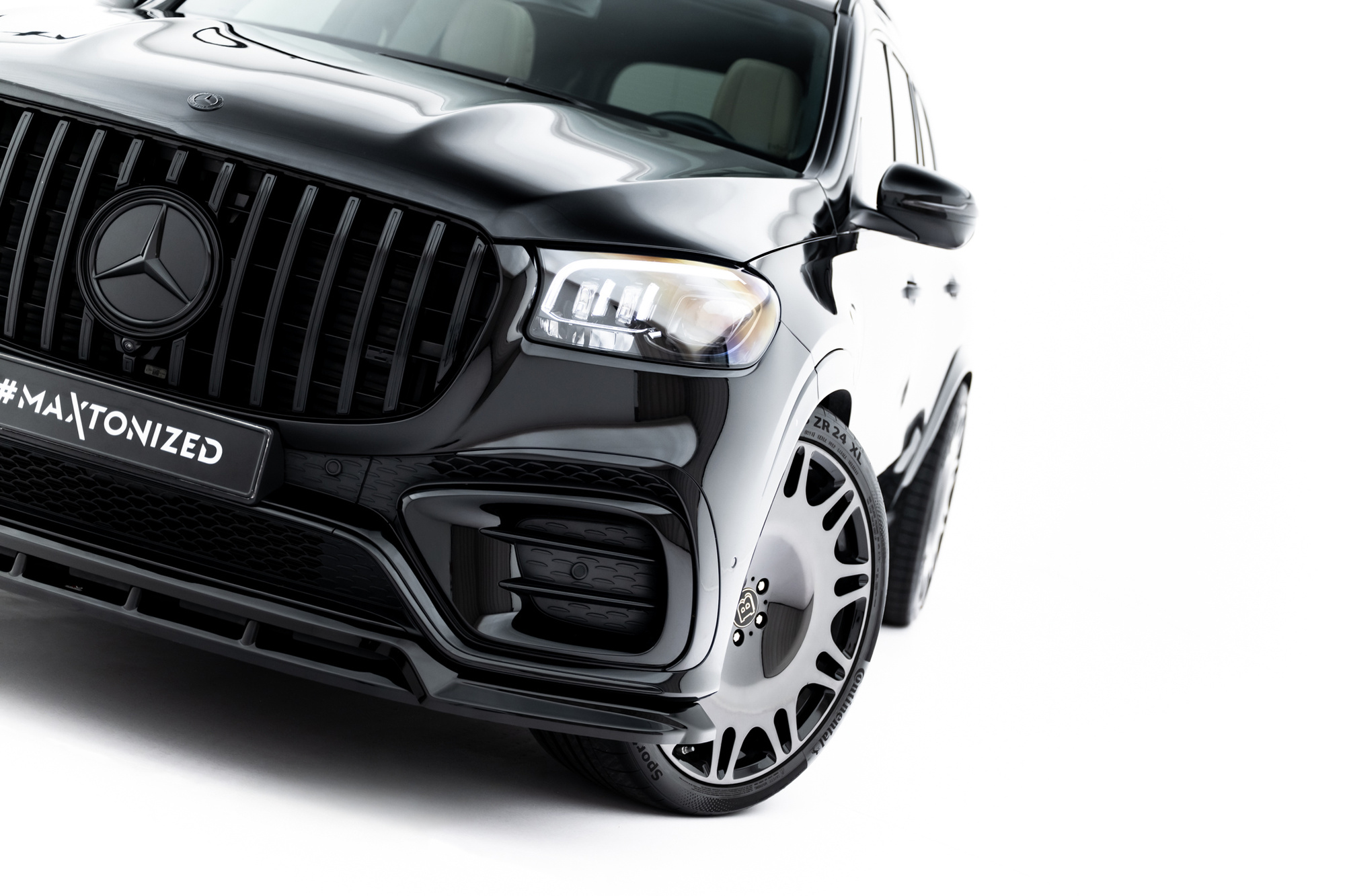 Front Splitter Mercedes-Benz GLS Facelift AMG-Line X167
