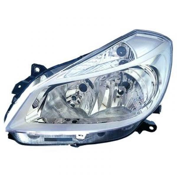 Koplamp rechts CLIO 05-08 H7+H7