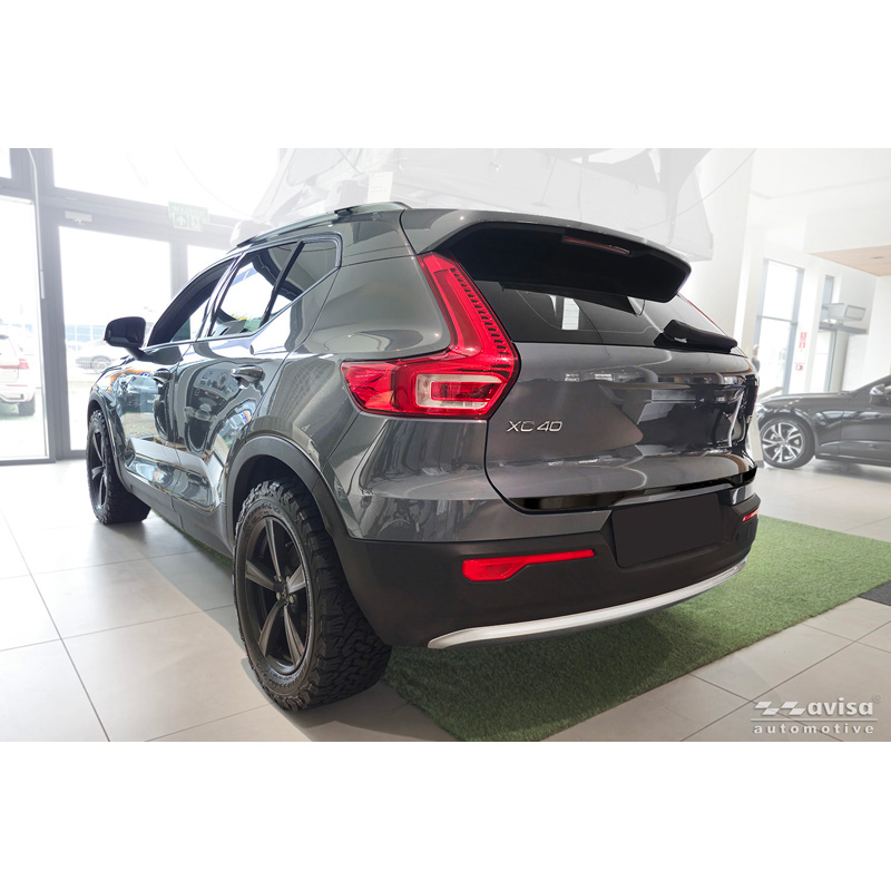 Avisa Zwart Chroom RVS Kofferbak Sierlijst  Volvo XC40 (536) 2017-