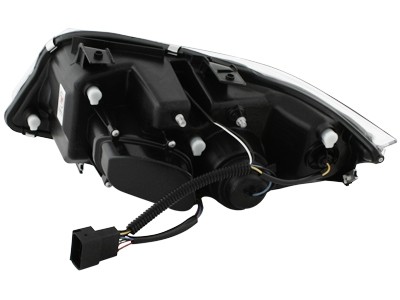 Faros BMW 3 serie E90 Angel Eyes negro