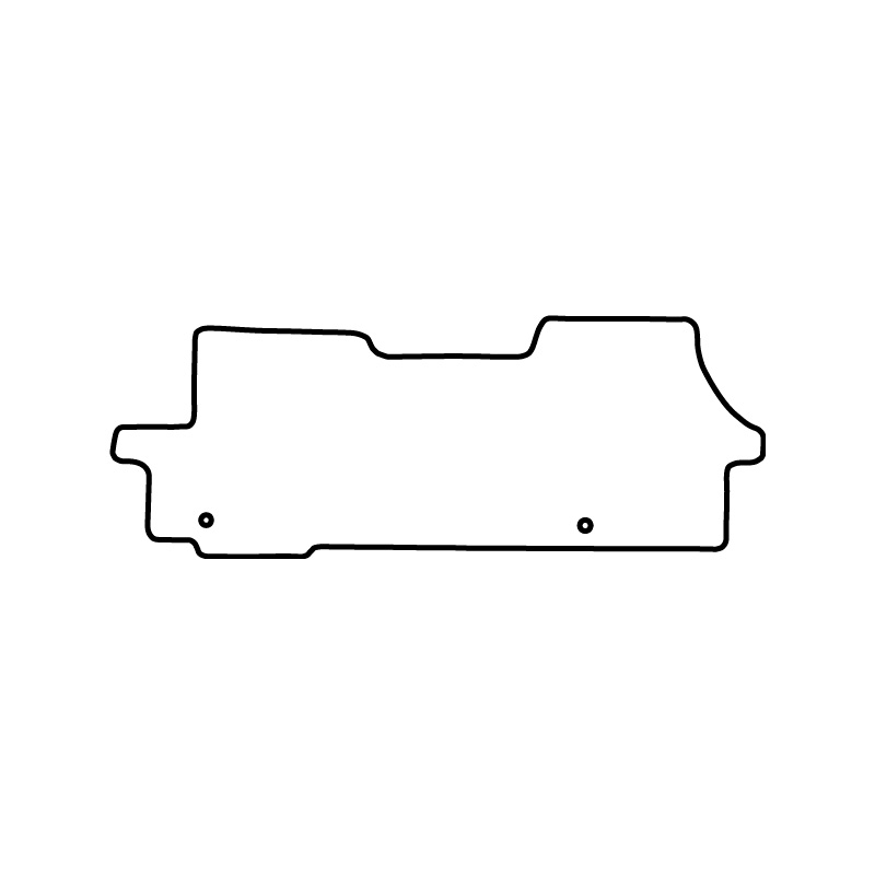 Automatten Velours  Citroën Jumper & Peugeot Boxer & Fiat Ducato 2006-2017 (alleen voormat, één geheel)