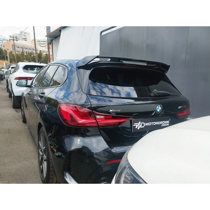 Motordrome Dakspoiler  BMW 1-Serie (F40) M-Sport & 128ti/M135i 2019-2024 (PU)