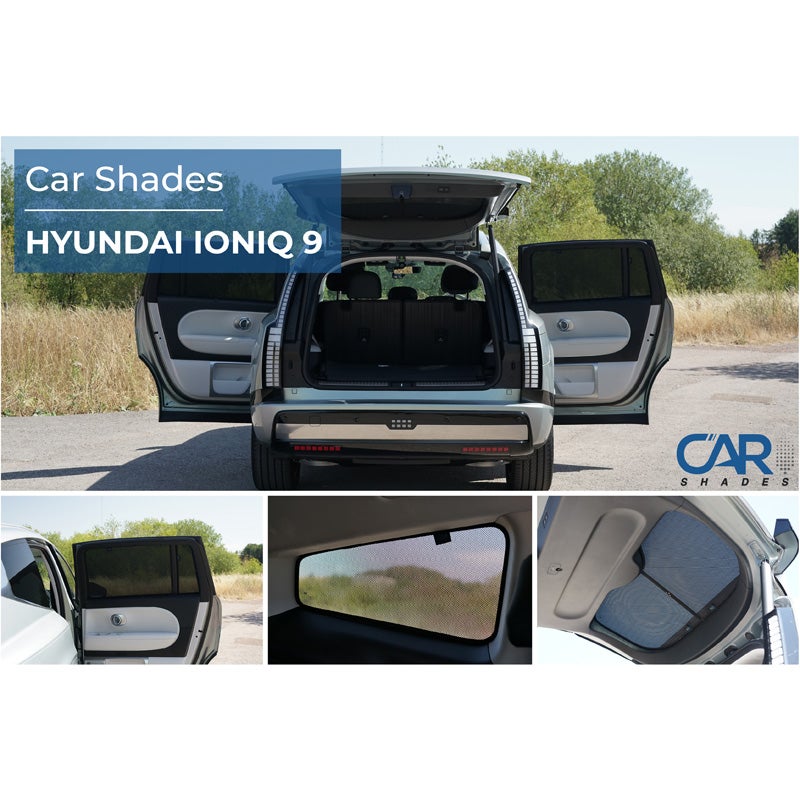 Set Car Shades  Hyundai Ioniq 9 (ME) 2025- (8-delig)