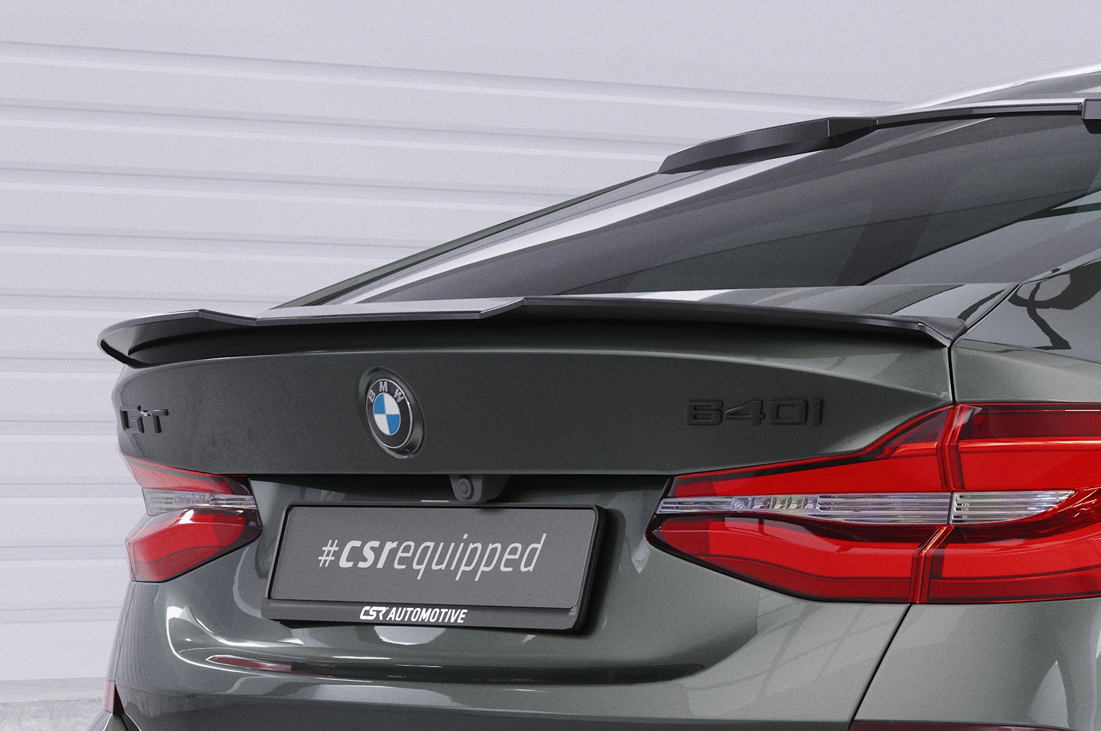 Achterspoiler BMW 6er G32 Gran Turismo Glans Zwart (2017–) CSR