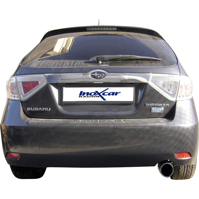 100% RVS Sportuitlaat  Subaru Impreza 2.0D (150pk) 2009- 102mm