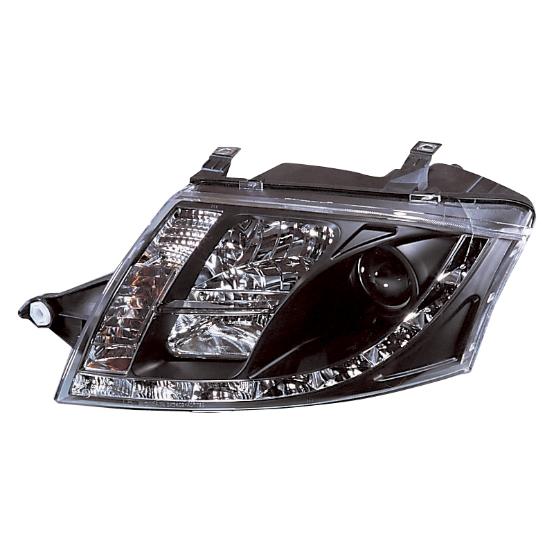 Set Koplampen incl. DRL  Audi TT 8N 1999-2005 - Zwart