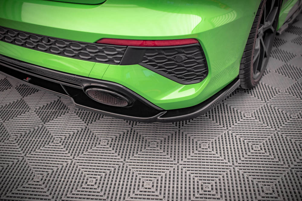 Diffuser Audi RS3 8Y Limousine Maxton Glans Zwart