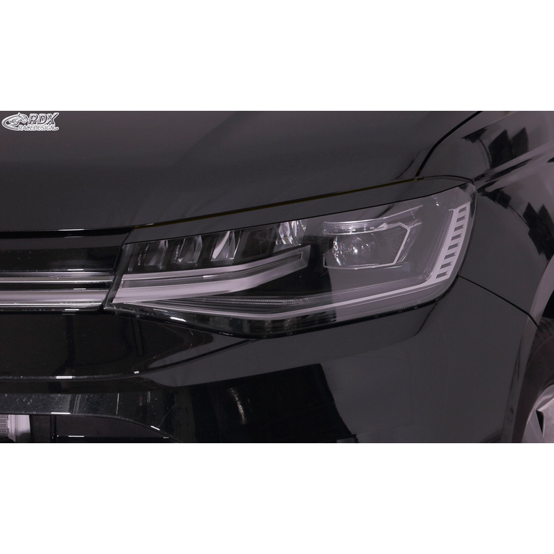 Koplampspoilers  Volkswagen Caddy V 2020- (ABS)