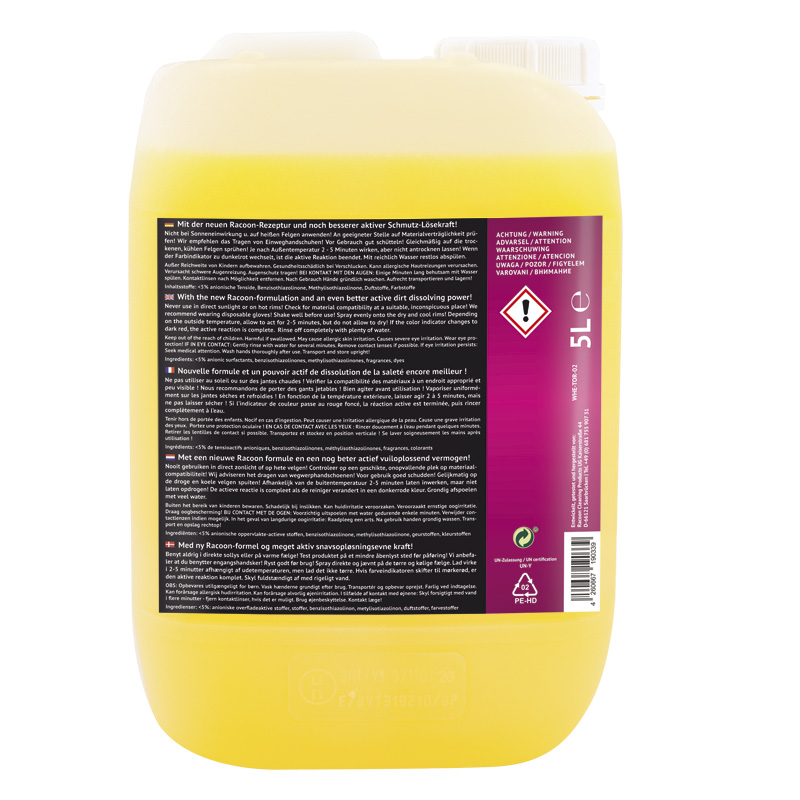 Racoon WHEEL CLEANER Velgenreiniger - 5000ml