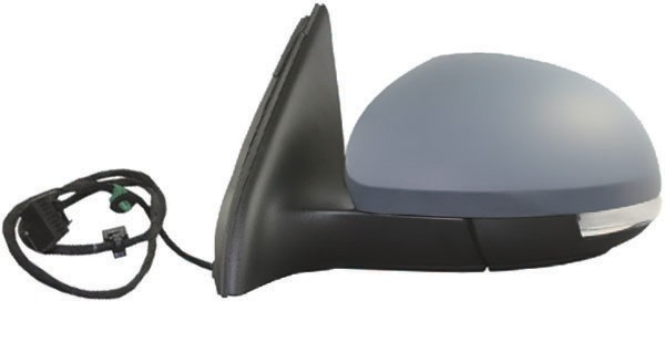 Spiegel rechts VW TIGUAN, 07-11 9-PIN EL.VERW;INKLAPB;BODEM-LAMP