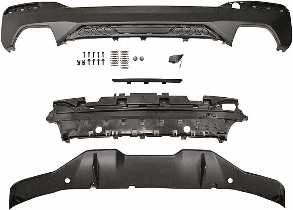 Diffusor BMW G30 M-Performance Design 17-