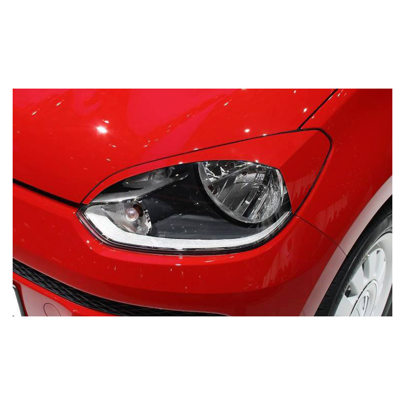 Headlight spoilers Volkswagen Up! 2012- (ABS)