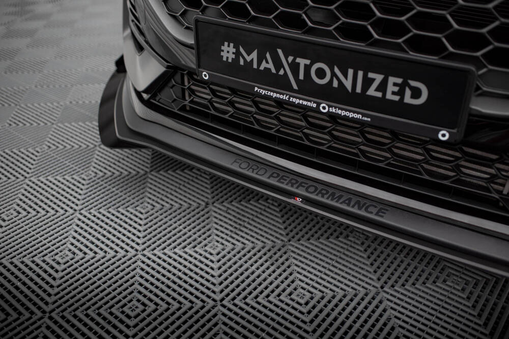 Voorspoiler met Canards Ford Fiesta ST / ST Line Mk8 FL Maxton Street Pro