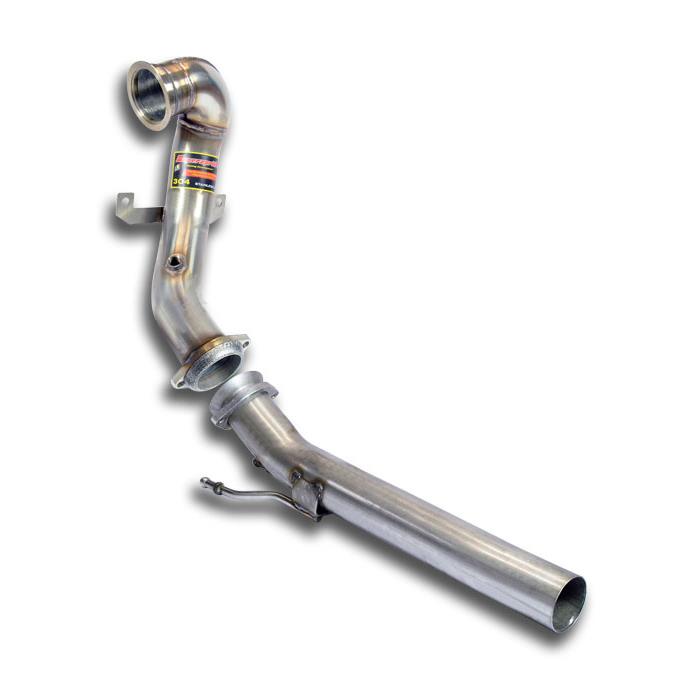 AUDI A3 8V Cabrio Facelift 2.0 TFSI (190 Hp) 2016 Turbo downpipe kit (Replaces OEM catalytic convert