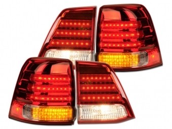 Luces traseras Toyota Land cruiser 07-08 LED rojo