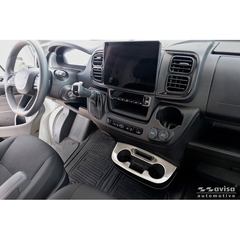 Avisa RVS bekerhouder afdekking  Fiat Ducato III Facelift 2023- / Opel Movano III Facelift 2023- / Toyota Proace Max 2024- - Zilver