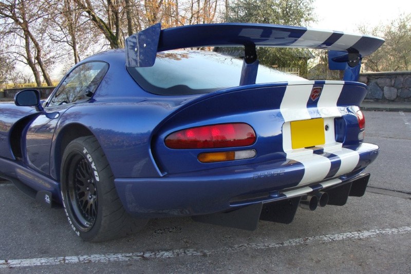 Achter Diffuser Dodge Viper GTS Racing
