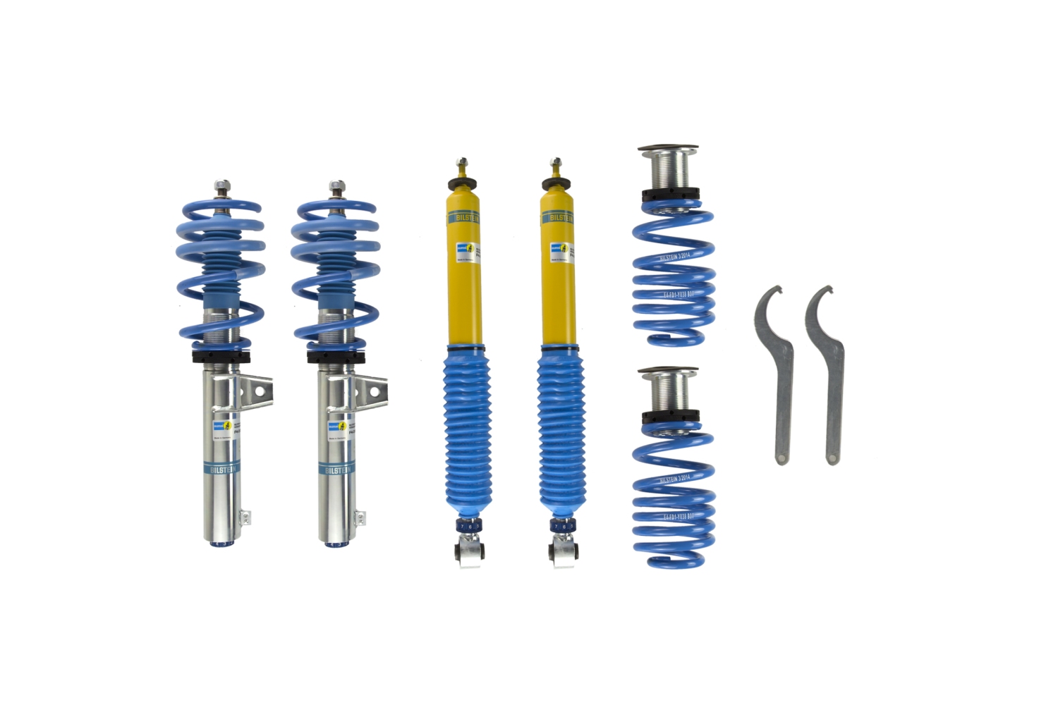 Bilstein B16 Coilover Audi A3 8v Golf 7 Delantero 55mm Eje Sólido