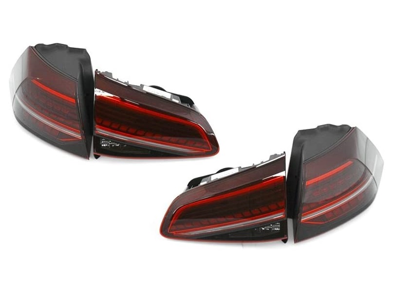 Complete kit LED taillights for VW Golf 7 with dynamic blinker