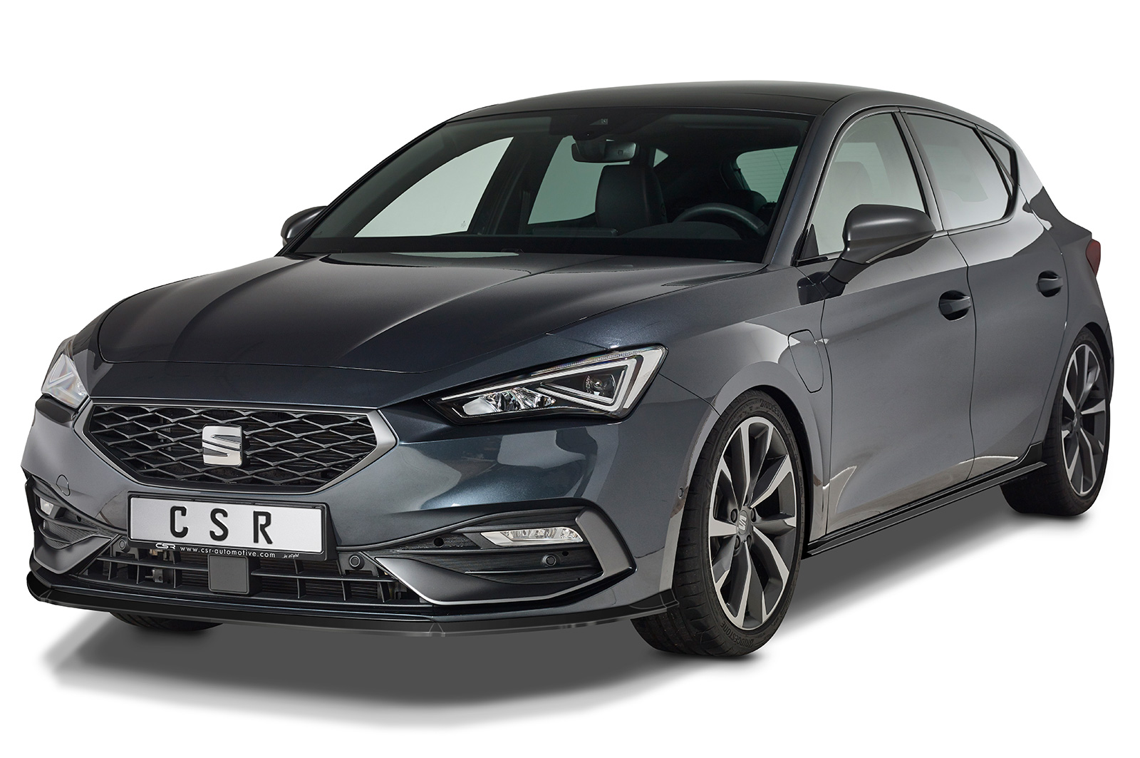 Zijskirts Seat Leon 4 (Typ KL) CSR glans Zwart