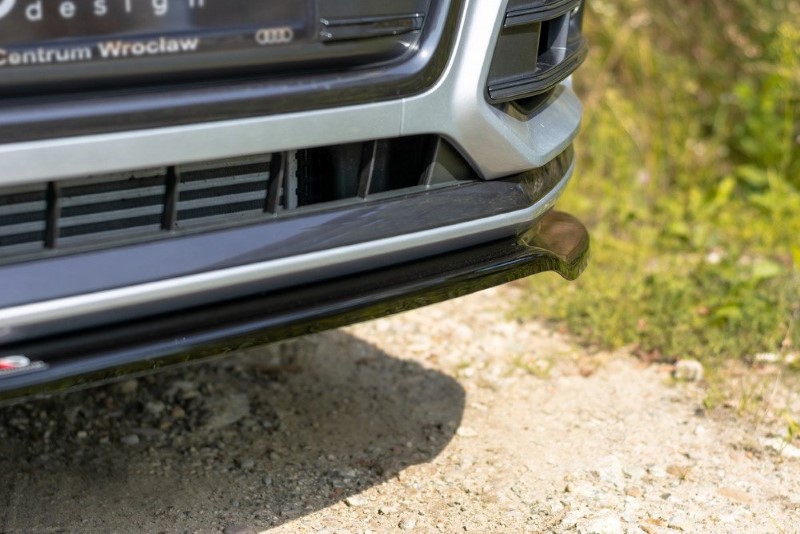 Voorspoiler Audi SQ5/Q5 S-Line MK11 Glanzend Zwart