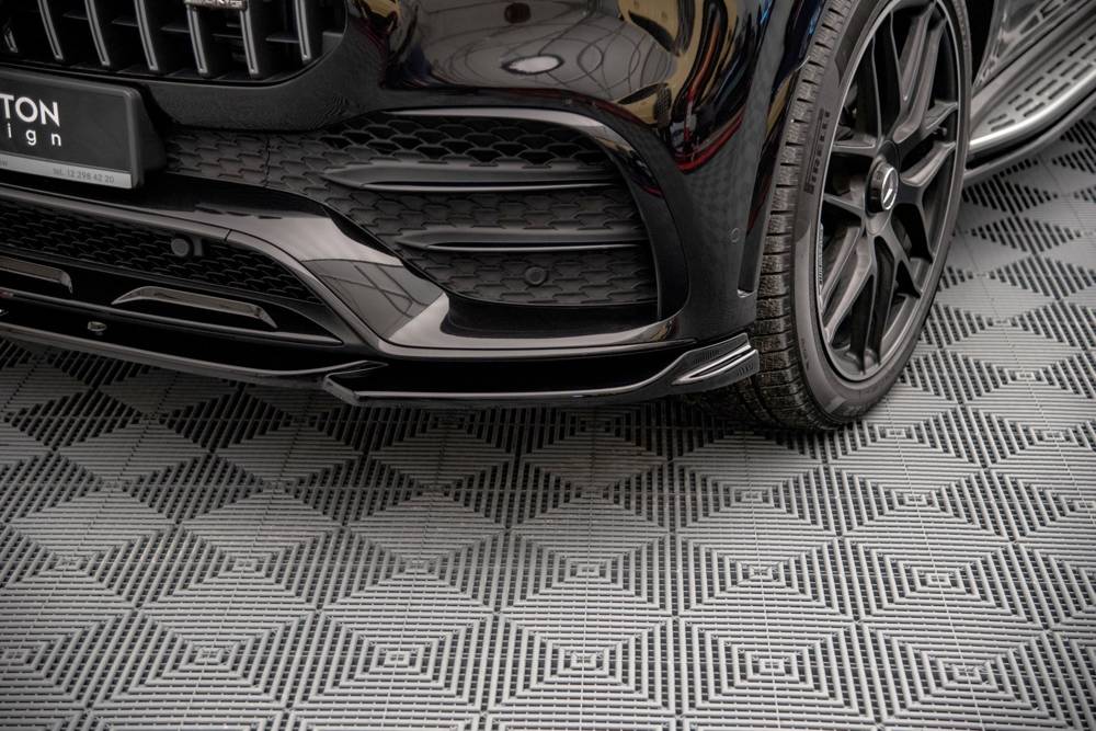 Voorspoiler Mercedes GLE C167 AMG Pakket Coupe / SUV Maxton Glans Zwart