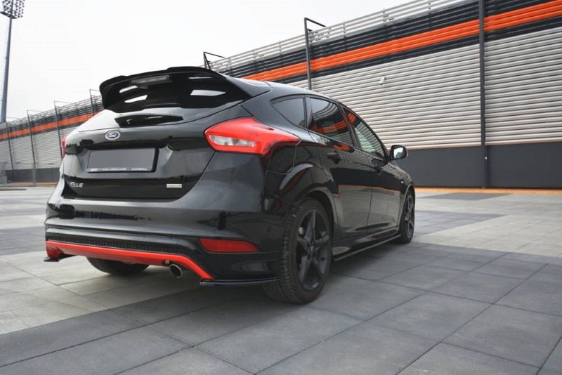 Spoilerkap Ford Focus ST-Line Mk3 FL Glanzend Zwart Maxton