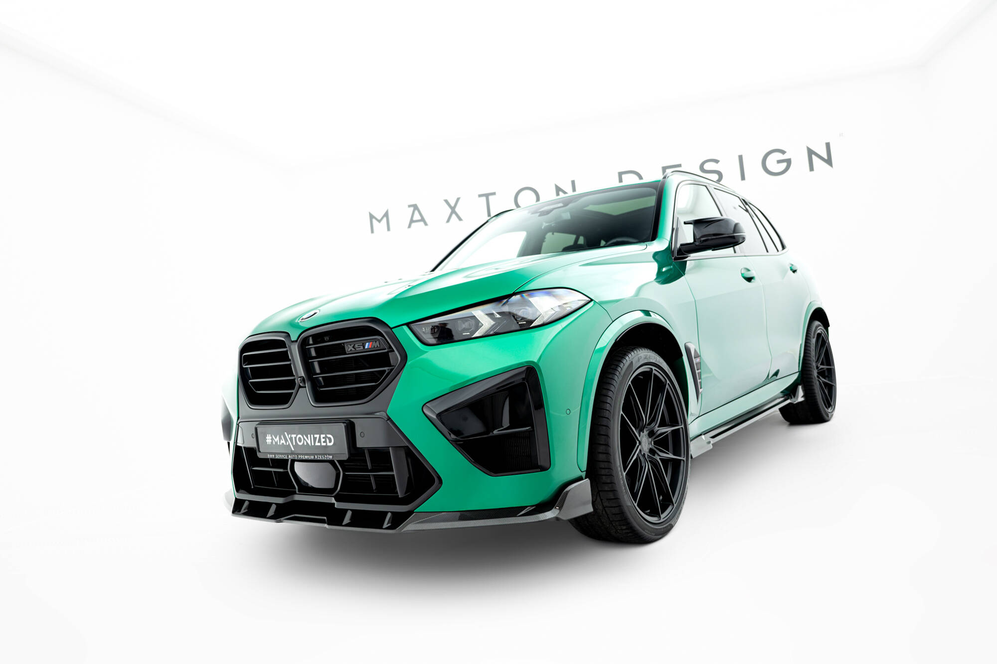 Carbon Fiber Voorspoiler BMW X5 M F95 Facelift Maxton