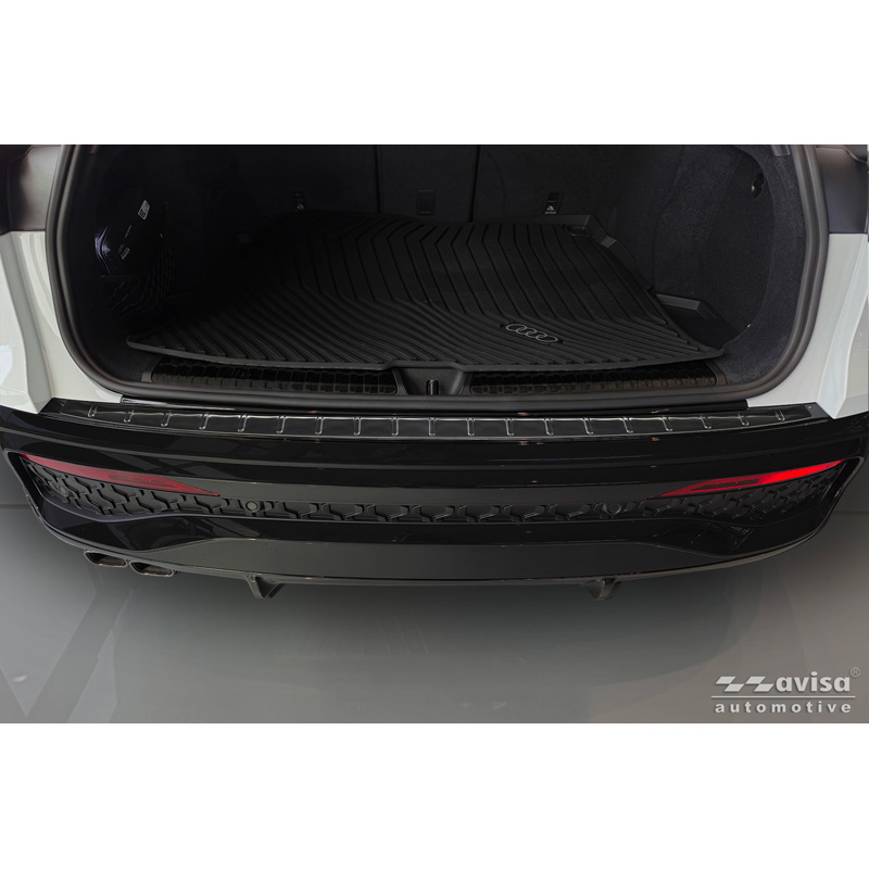 Avisa Zwart RVS Achterbumperprotector  Audi Q5 (GUB) 2025- 'Ribs'