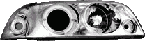 Faros Fiat Punto 1 Angel eye cromo
