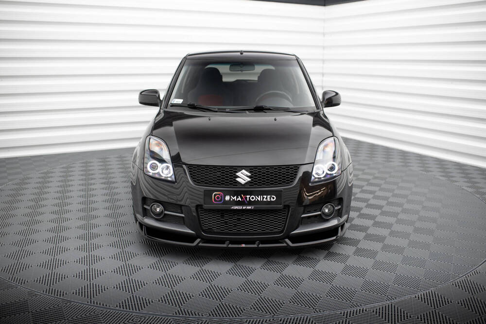 Voorspoiler Suzuki Swift Sport Maxton Glans Zwart