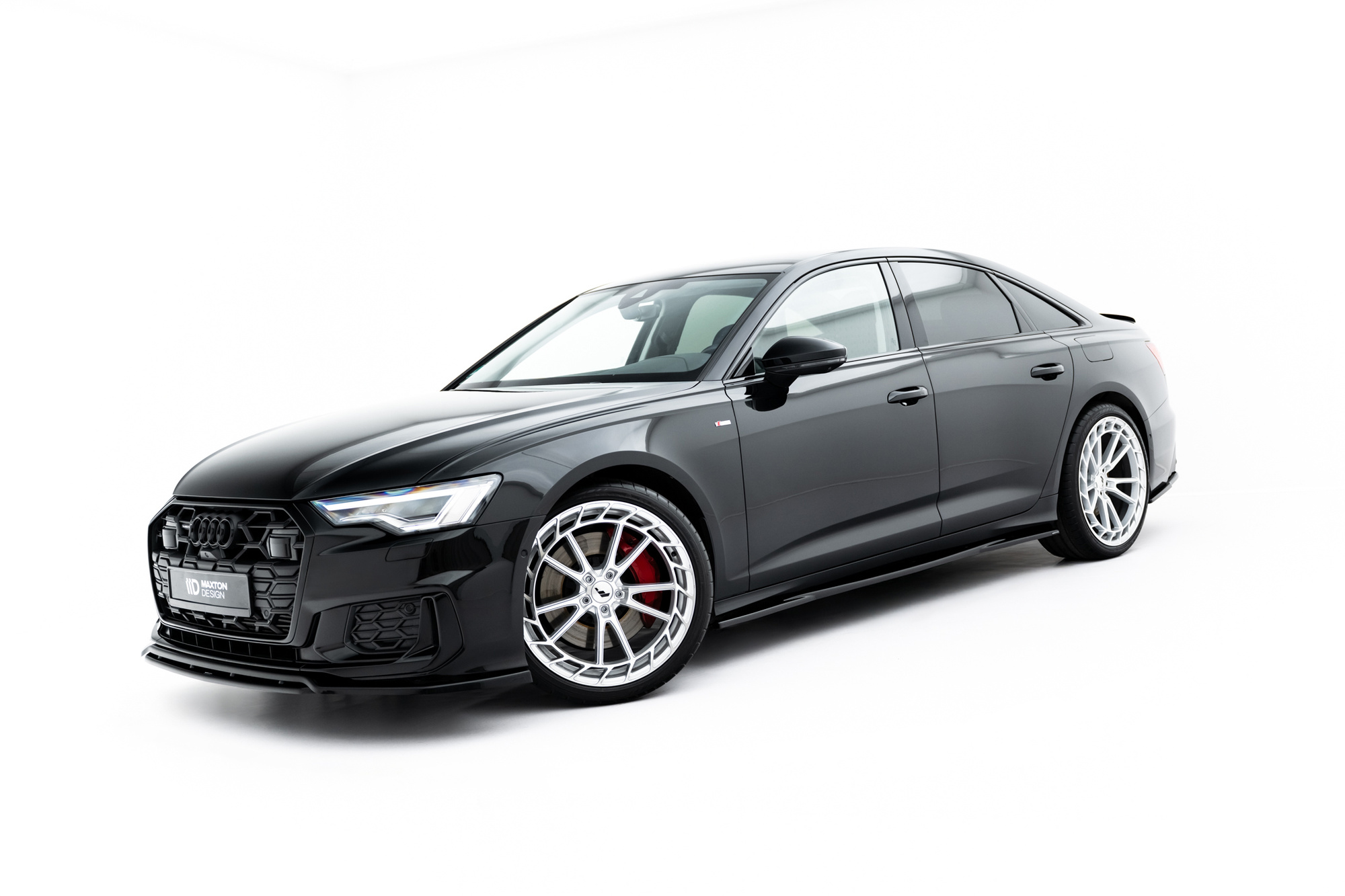 Bodykit Audi A6 S-Line / S6 C8 Sedan Maxton Glans Zwart