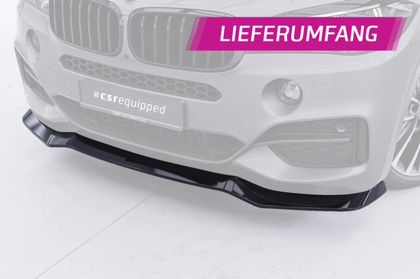 Voorspoiler | Cup Spoilerlip voor BMW X5 (F15) M-Package